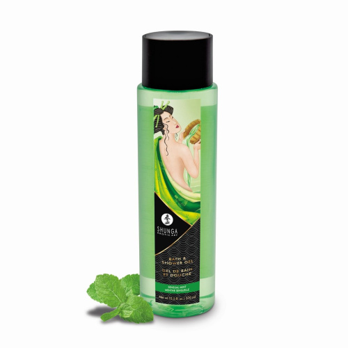 Гель для душа Sensual Mint с ароматом мяты - 370 мл. фото 2