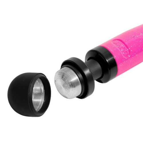 Розовый проводной wand-вибратор Doxy Die Cast 3 фото 5
