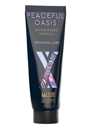 Интимный гель на водной основе MAXUS Peaceful Oasis - 75 мл. Интимный гель на водной основе MAXUS Peaceful Oasis - 75 мл.
