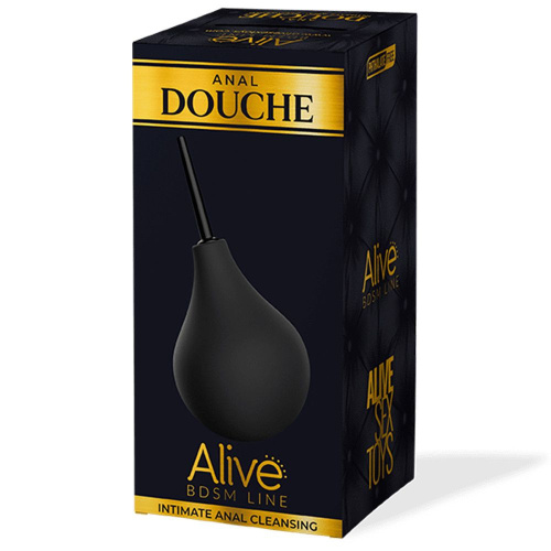 Черный анальный душ Anal Douche S фото 2