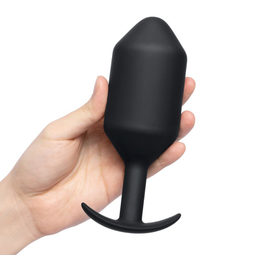 Черная пробка для ношения Snug Plug 7 - 18 см. фото 3