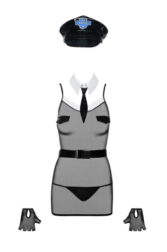Костюм женщины-полицейского из 6 предметов фото 3 Костюм женщины-полицейского из 6 предметов фото 3