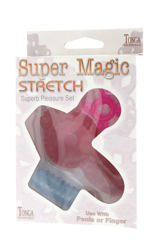 Набор разноцветных насадок на пенис фото 2