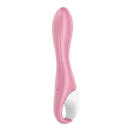 Розовый вибромассажер с функцией расширения Air Pump Vibrator 2 - 20,9 см. фото 3