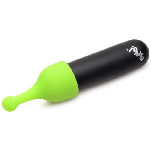 Вибропуля с 4 эластичными насадками Rechargeable Bullet With 4 Attachments фото 3