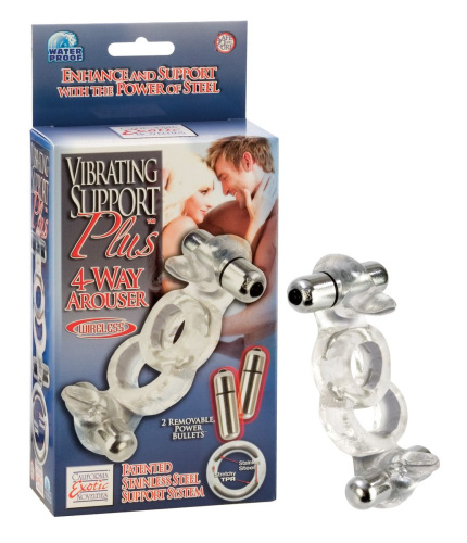 Кольцо на пенис 4 удовольствия в одном фото 2 Кольцо на пенис 4 удовольствия в одном фото 2