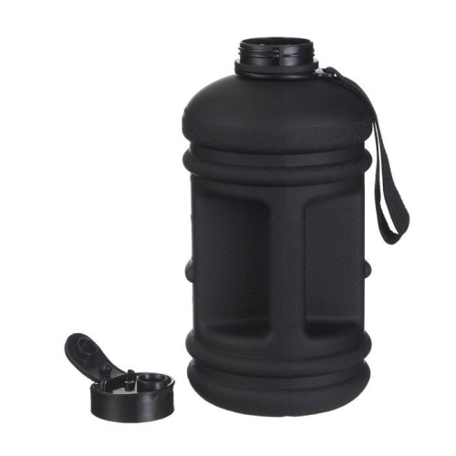 Черная бутылка для воды  Мастер К  (объем 2,3 литра) фото 2