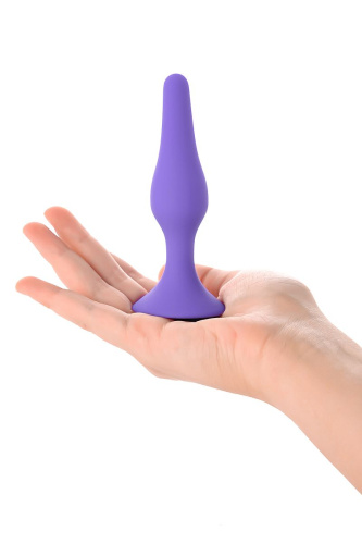 Фиолетовая анальная втулка Toyfa A-toys - 11,3 см. фото 7