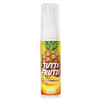 Гель-смазка Tutti-Frutti со вкусом тропических фруктов - 30 гр.