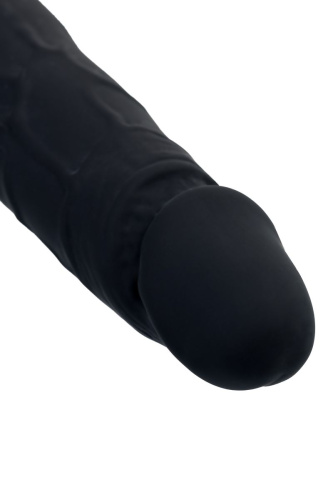 Черный анальный фаллоимитатор Lupi - 13,5 см. фото 6