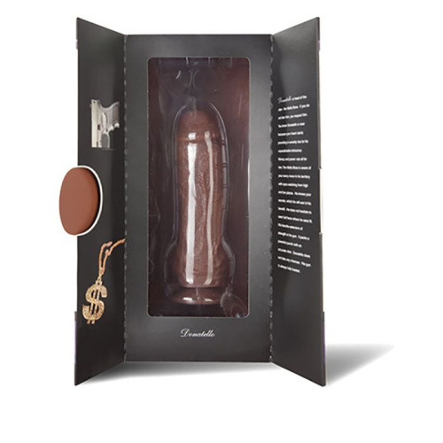 Коричневый фаллоимитатор Skinsation Black Tie Affaire Donatello - 17 см. фото 2 Коричневый фаллоимитатор Skinsation Black Tie Affaire Donatello - 17 см. фото 2