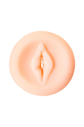 Телесная насадка-вагина на помпу PRETTY PUSSY фото 4