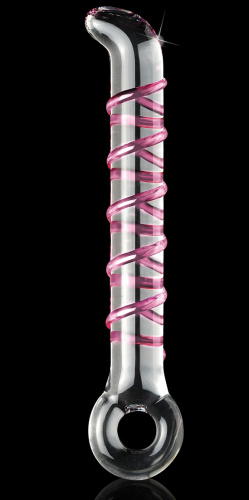 Стеклянный вибратор ICICLES № 4 - 17,8 см. фото 2 Стеклянный вибратор ICICLES № 4 - 17,8 см. фото 2