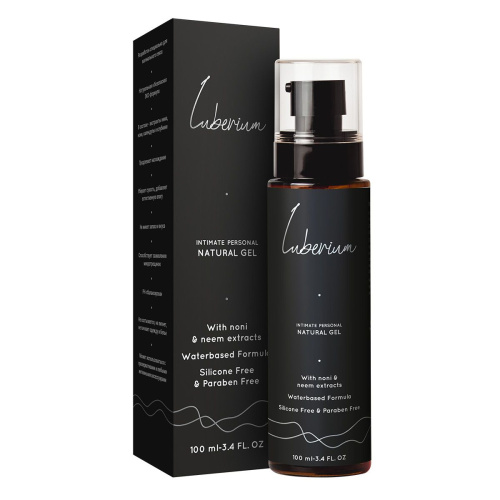 Интимный гель на водной основе с экстрактами нони и нима Luberium Natural Gel - 100 мл. Интимный гель на водной основе с экстрактами нони и нима Luberium Natural Gel - 100 мл.