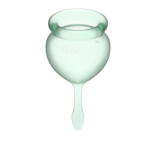 Набор зеленых менструальных чаш Feel good Menstrual Cup фото 2