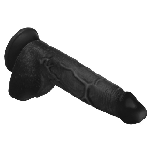 Черный фаллоимитатор Beefy Brad 9’’ Dildo with Balls - 22,4 см. фото 2