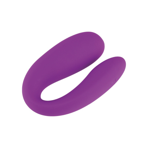 Фиолетовый U-образный вибратор для пар фото 3 Фиолетовый U-образный вибратор для пар фото 3