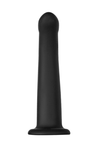 Черный анальный фаллоимитатор Serpens M - 17,5 см. фото 2