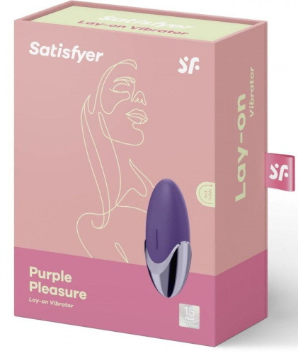 Фиолетовый вибромассажер Satisfyer Purple Pleasure фото 9