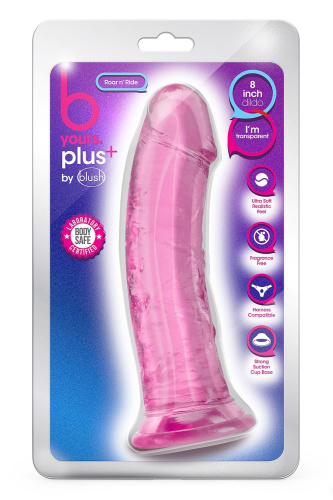 Розовый фаллоимитатор Roar N’ Ride - 20,3 см. фото 3 Розовый фаллоимитатор Roar N’ Ride - 20,3 см. фото 3