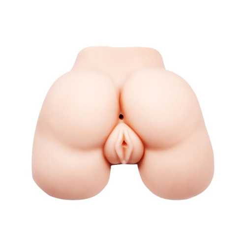 Пышная попка с двумя входами и вибрацией Пышная попка с двумя входами и вибрацией