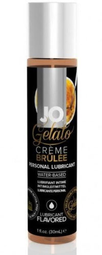 Лубрикант с ароматом крем-брюле JO GELATO CREME BRULEE - 30 мл. фото 2
