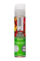 Лубрикант на водной основе с ароматом тропических фруктов JO Flavored Tropical Passion - 30 мл.