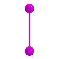 Лиловые вагинальные шарики KEGEL BALL III