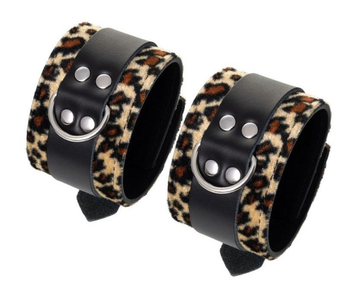 Наручники Anonymo с анималистическим принтом Наручники Anonymo с анималистическим принтом