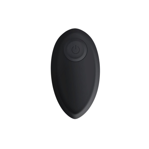 Черная вибронасадка для двойного проникновения Full Swing фото 5