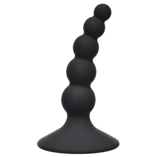 Чёрная анальная пробка Ribbed Plug Black - 10,5 см. Чёрная анальная пробка Ribbed Plug Black - 10,5 см.