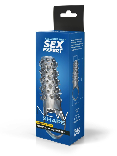 Дымчатая насадка на пенис с шипами и выпуклостями - 12 см. фото 4 Дымчатая насадка на пенис с шипами и выпуклостями - 12 см. фото 4