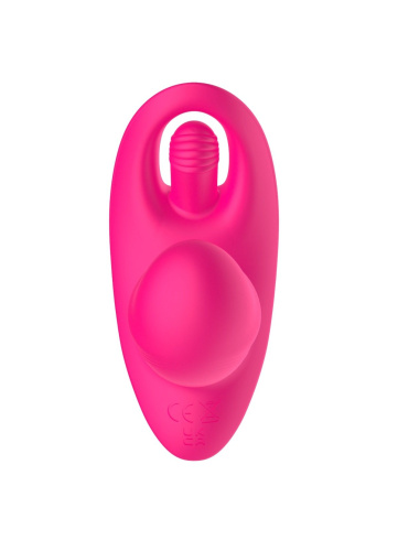 Розовый вагинально-клиторальный вибратор c функцией фингеринга фото 5 Розовый вагинально-клиторальный вибратор c функцией фингеринга фото 5