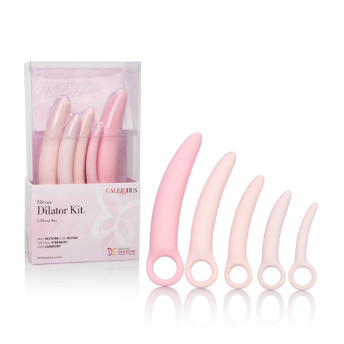 Набор из 5 диляторов разного размера Silicone Dilator Kit 5-Piece Set фото 4 Набор из 5 диляторов разного размера Silicone Dilator Kit 5-Piece Set фото 4