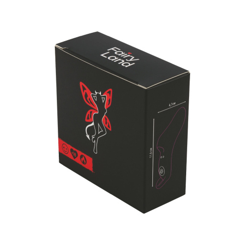 Розовая перезаряжаемая вибронасадка на палец фото 4