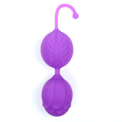 Фиолетовые вагинальные шарики «Оки-Чпоки» фото 3