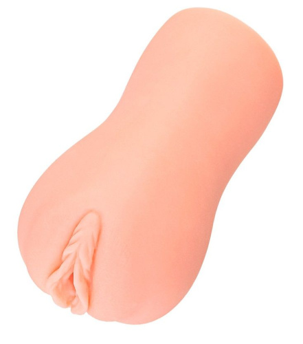 Телесный вибромастурбатор-вагина с рельефом Emily Телесный вибромастурбатор-вагина с рельефом Emily