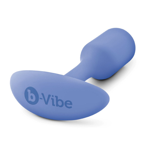 Сиреневая анальная пробка для ношения Snug Plug 1 - 9,6 см. фото 5