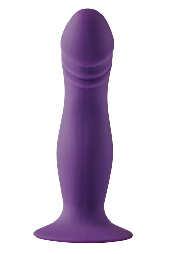 Фиолетовый фаллоимитатор Pleasure Dildo - 14,6 см. фото 2