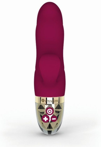 Ярко-розовый вибратор-кролик Hop Hop Bob - 16 см. фото 3