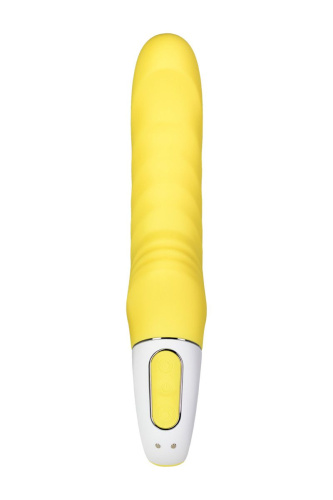 Жёлтый вибратор Satisfyer Yummy Sunshine - 22,5 см. фото 4