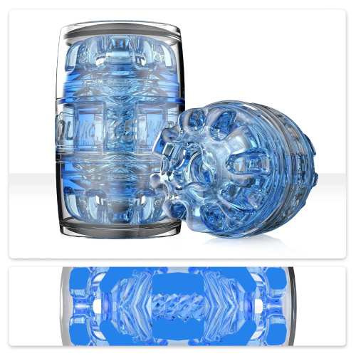 Мастурбатор Fleshlight Quickshot Turbo Blue Ice Мастурбатор Fleshlight Quickshot Turbo Blue Ice
