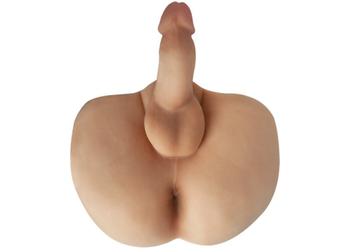 Мастурбатор в виде мужской попки с фаллосом After Hours Jessie Colters CyberSkin Power Bottom Ass & Cock фото 2