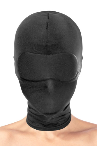 Сплошная маска-шлем с имитацией повязки для глаз фото 3