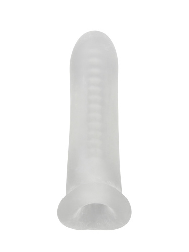 Белый фаллоудлинитель Striker - 13,5 см. фото 2