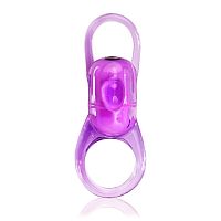 Фиолетовое кольцо на пенис RodeO Bucker