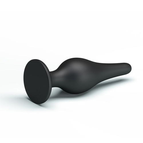 Анальная пробка на присоске среднего размера Sensitive Prostate Plug - 14 см. фото 3