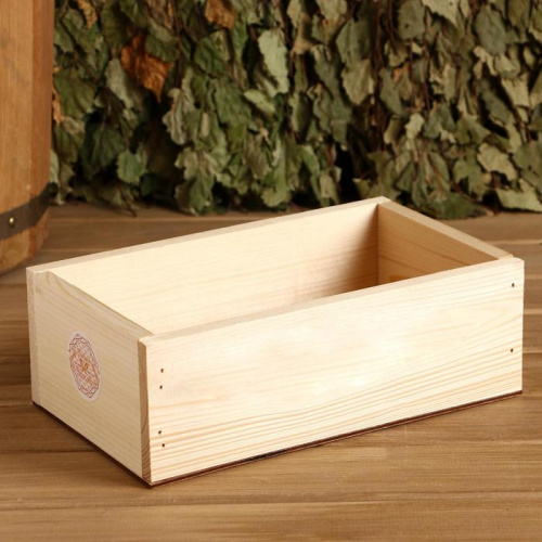 Деревянный ящик для бани Bath фото 4