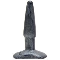 Серая анальная пробка The Li