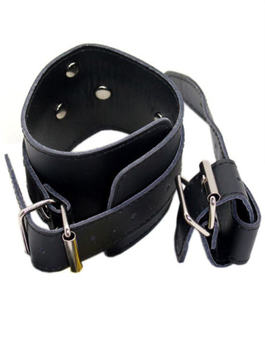 Черная манжета с фиксацией больших пальцев фото 3